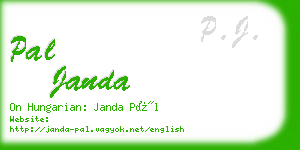 pal janda business card